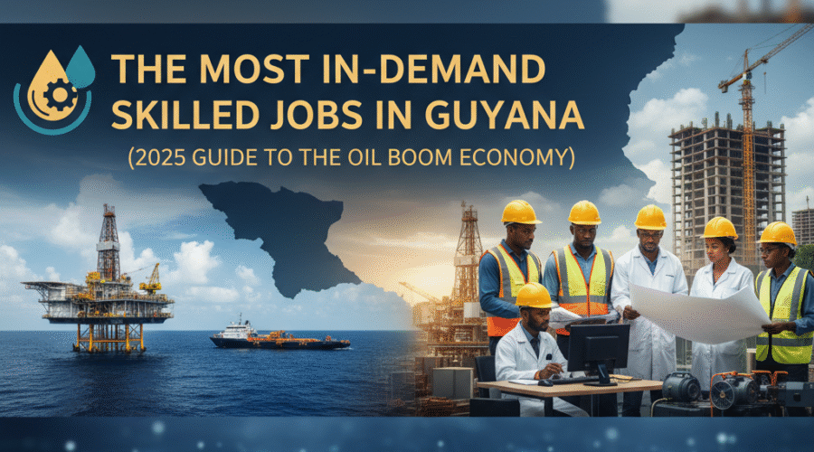 The Most In-Demand Skilled Jobs in Guyana (2025 Guide to the Oil Boom Economy)